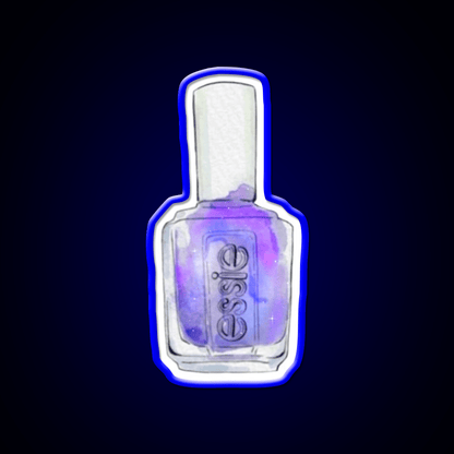 Cosmic Nail Polish Watercolour Art Nail Salon Led Neon Sign Rgb Color - Shineneon