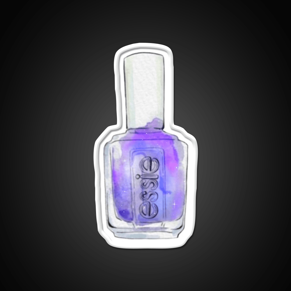 Cosmic Nail Polish Watercolour Art Nail Salon Led Neon Sign Rgb Color - Shineneon