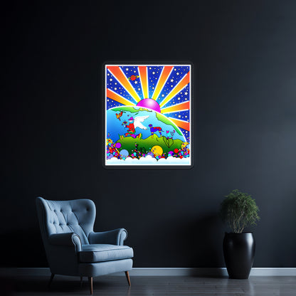 Couldnt Even Pop Artwork Business Led Sign