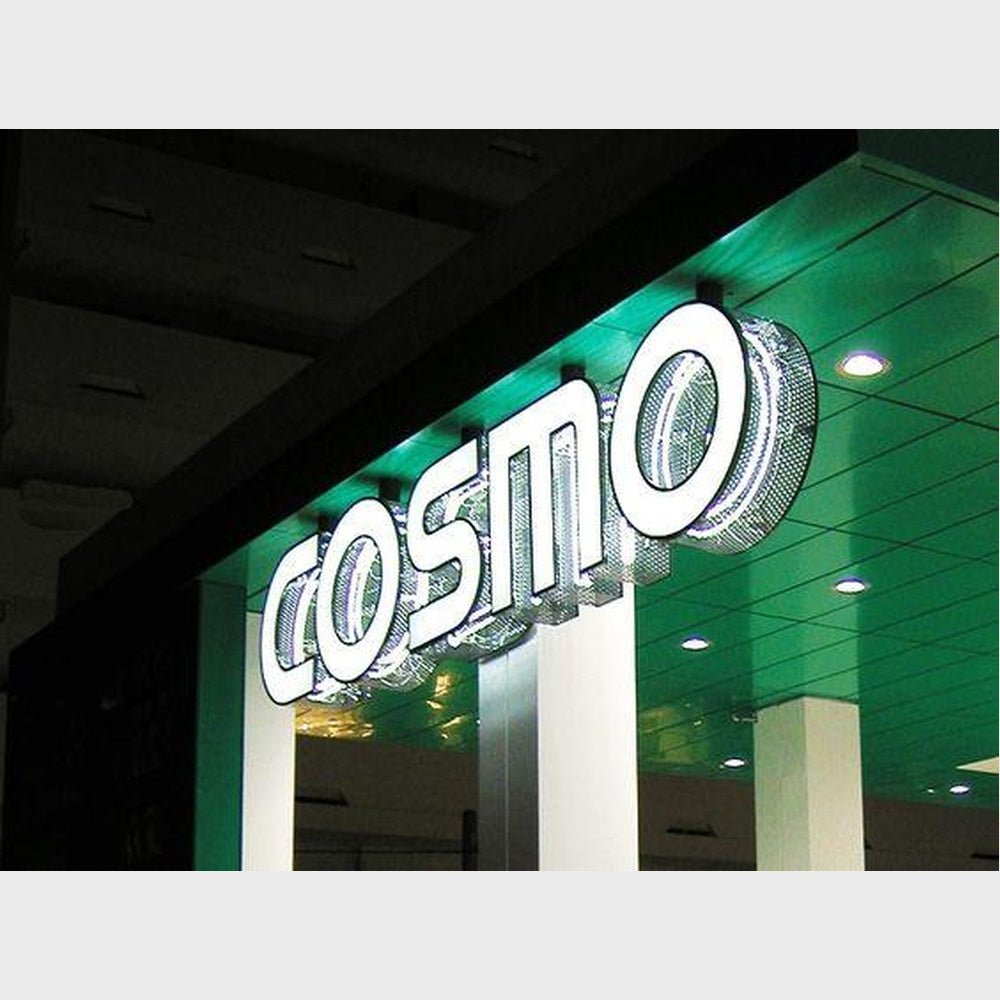 Cosmo 3D Frontlit Channel Letters Led Light Sign - Shineneon