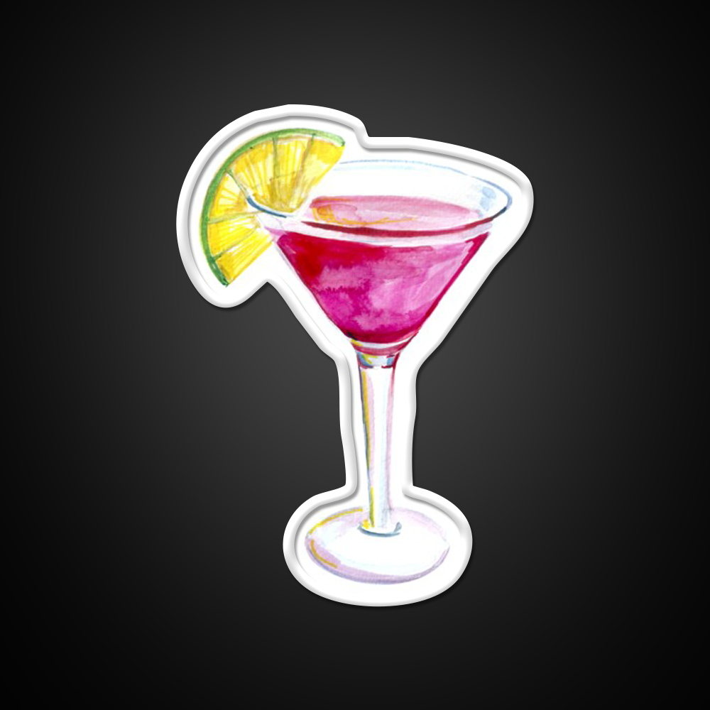 Cosmopolitan Cocktail Bar Decor Led Neon Sign Neon Party Sign Wall Art Rgb Color - LED neon sign view 11