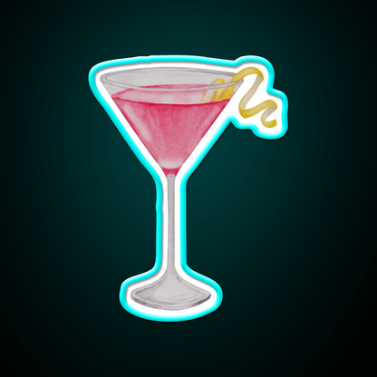 Cosmopolitan Cocktail Bar Decor Led Neon Sign Party Neon Sign Rgb Color - Shineneon