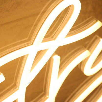 Cosmos Artistry Yellow Led Neon Sign - Shineneon