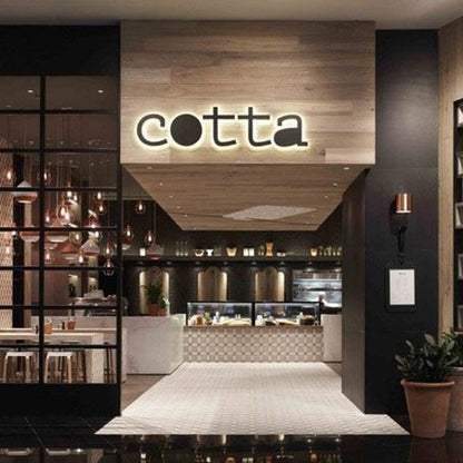 Cotta 3D Backlit Channel Letters Led Light Sign