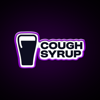 Cough Syrup Funny Beer Design Man Cave Bar Led Neon Sign Rgb Color - LED neon sign view 9