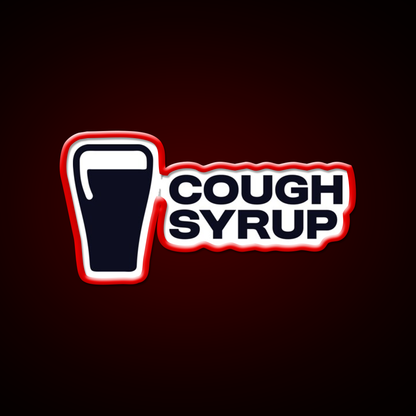 Cough Syrup Funny Beer Design Man Cave Bar Led Neon Sign Rgb Color - LED neon sign view 10