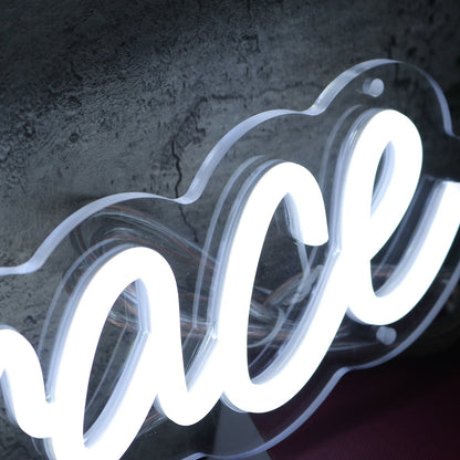 Countney Grace White Led Neon Sign - Shineneon