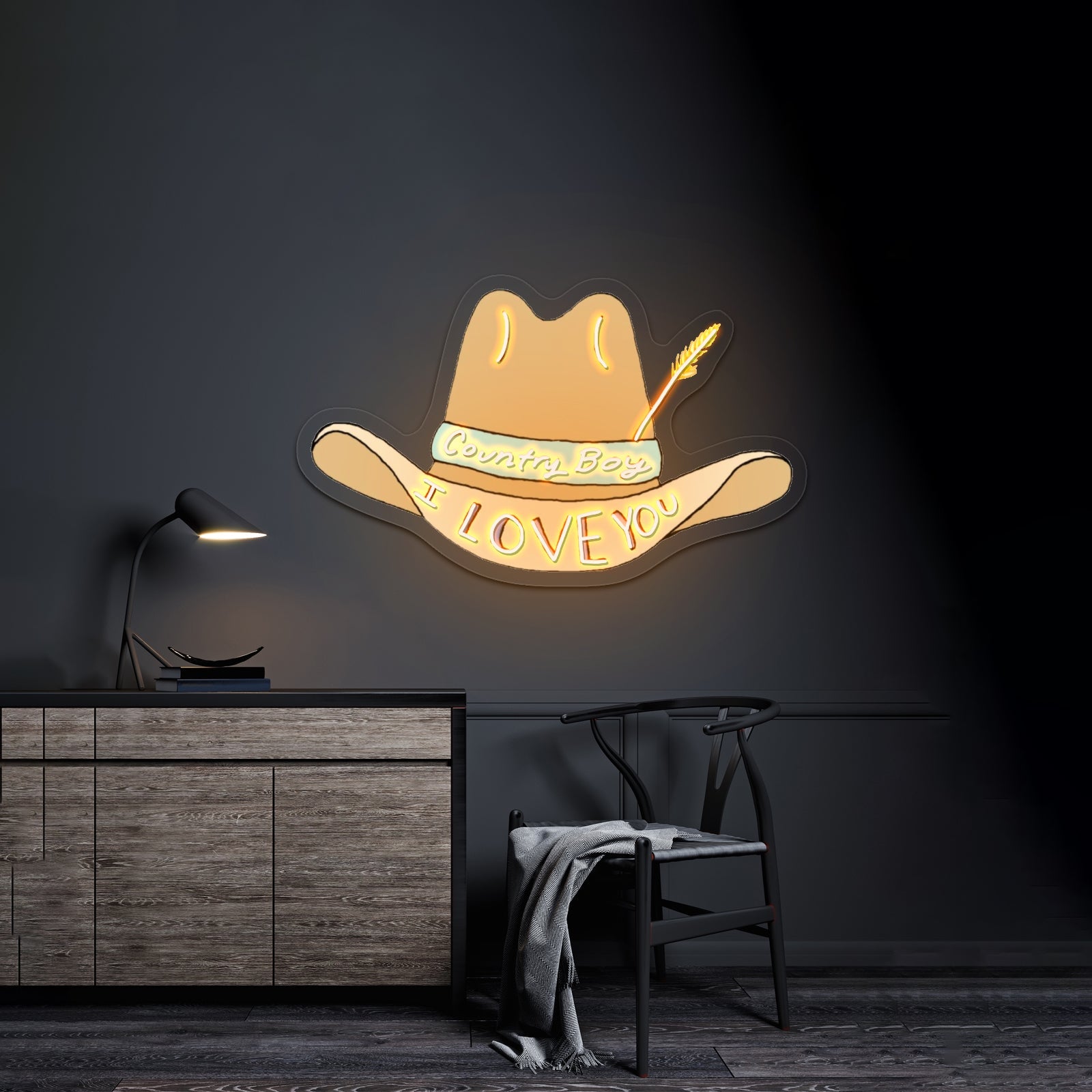 Country Boy I Love You Led Neon Signs - Shineneon