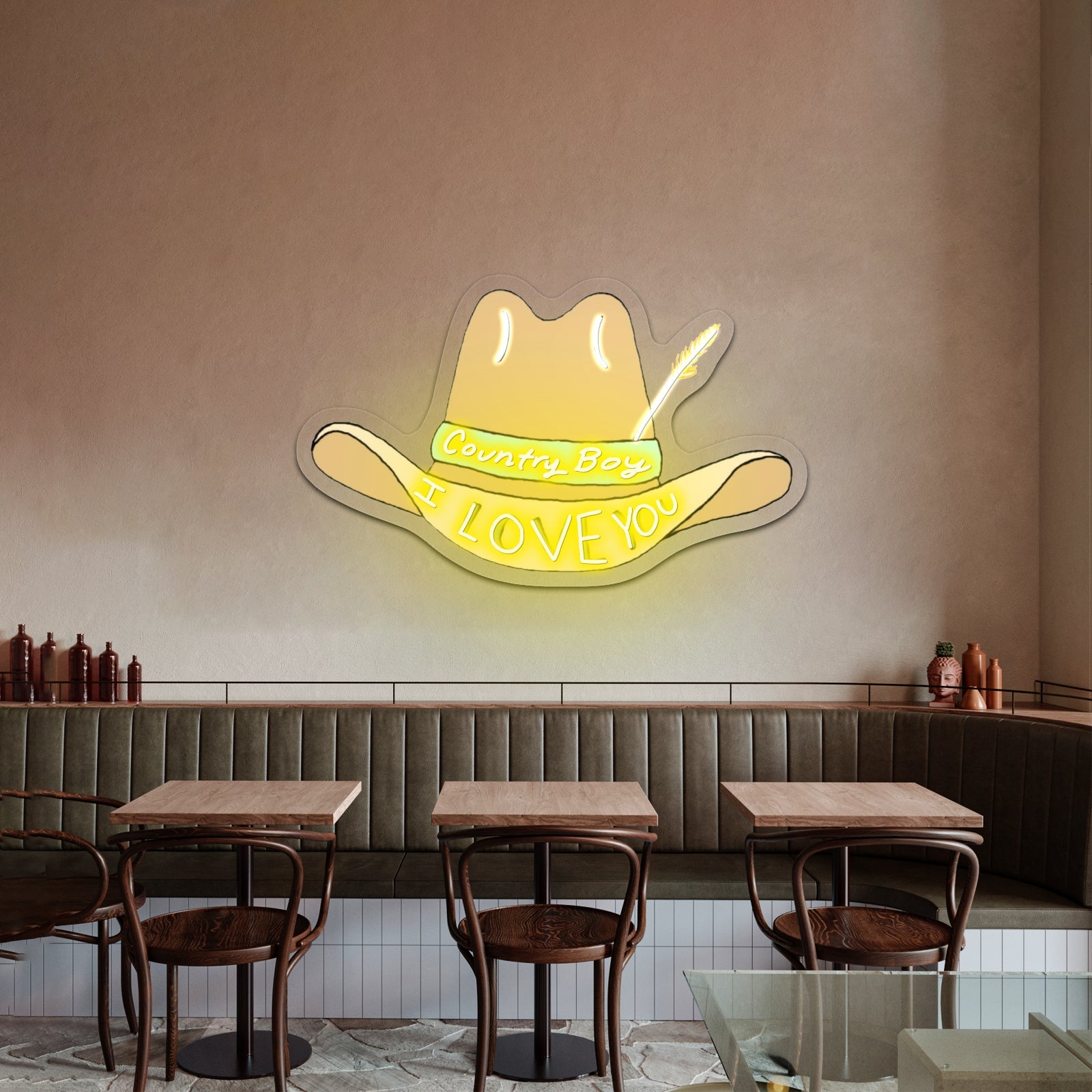 Country Boy I Love You Led Neon Signs - Shineneon