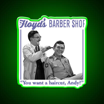 Country Boy Lust After Power Floyds Barber Shop Haircut Led Neon Sign - LED neon sign view 8