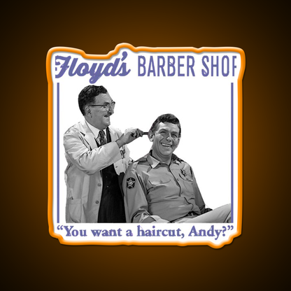 Country Boy Lust After Power Floyds Barber Shop Haircut Led Neon Sign