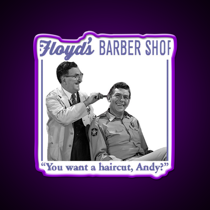 Country Boy Lust After Power Floyds Barber Shop Haircut Led Neon Sign - LED neon sign view 9