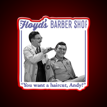 Country Boy Lust After Power Floyds Barber Shop Haircut Led Neon Sign - LED neon sign view 10
