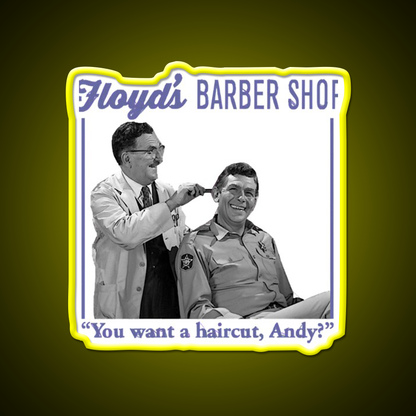 Country Boy Lust After Power Floyds Barber Shop Haircut Led Neon Sign - LED neon sign view 7