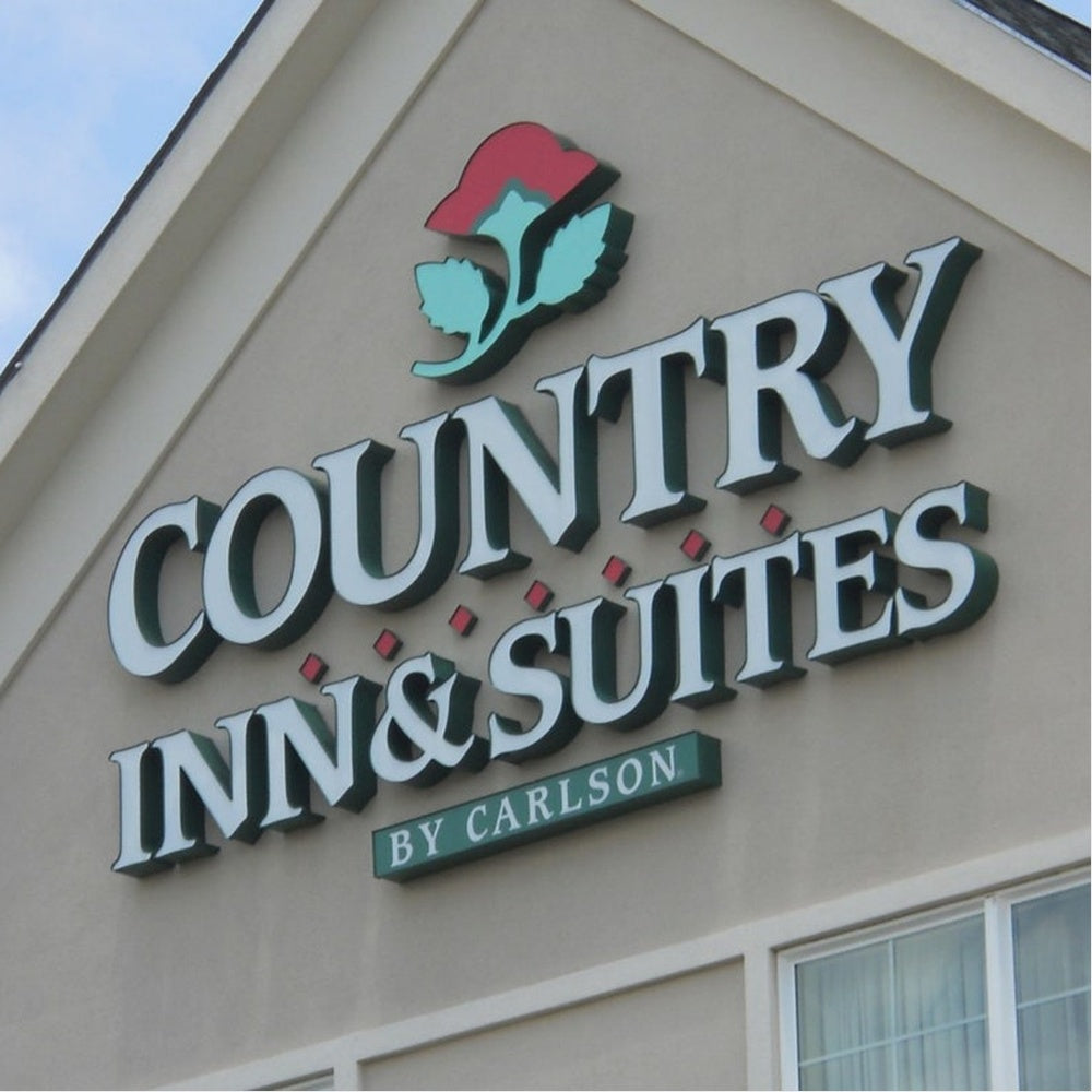 Country Inn Suites 3D Frontlit Channel Letters Led Light Sign