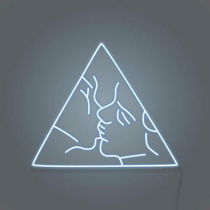 Couple Kissing Aesthetic Led Light Sign | Shineneon