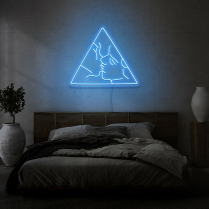 Couple Kissing Aesthetic Led Light Sign | Shineneon