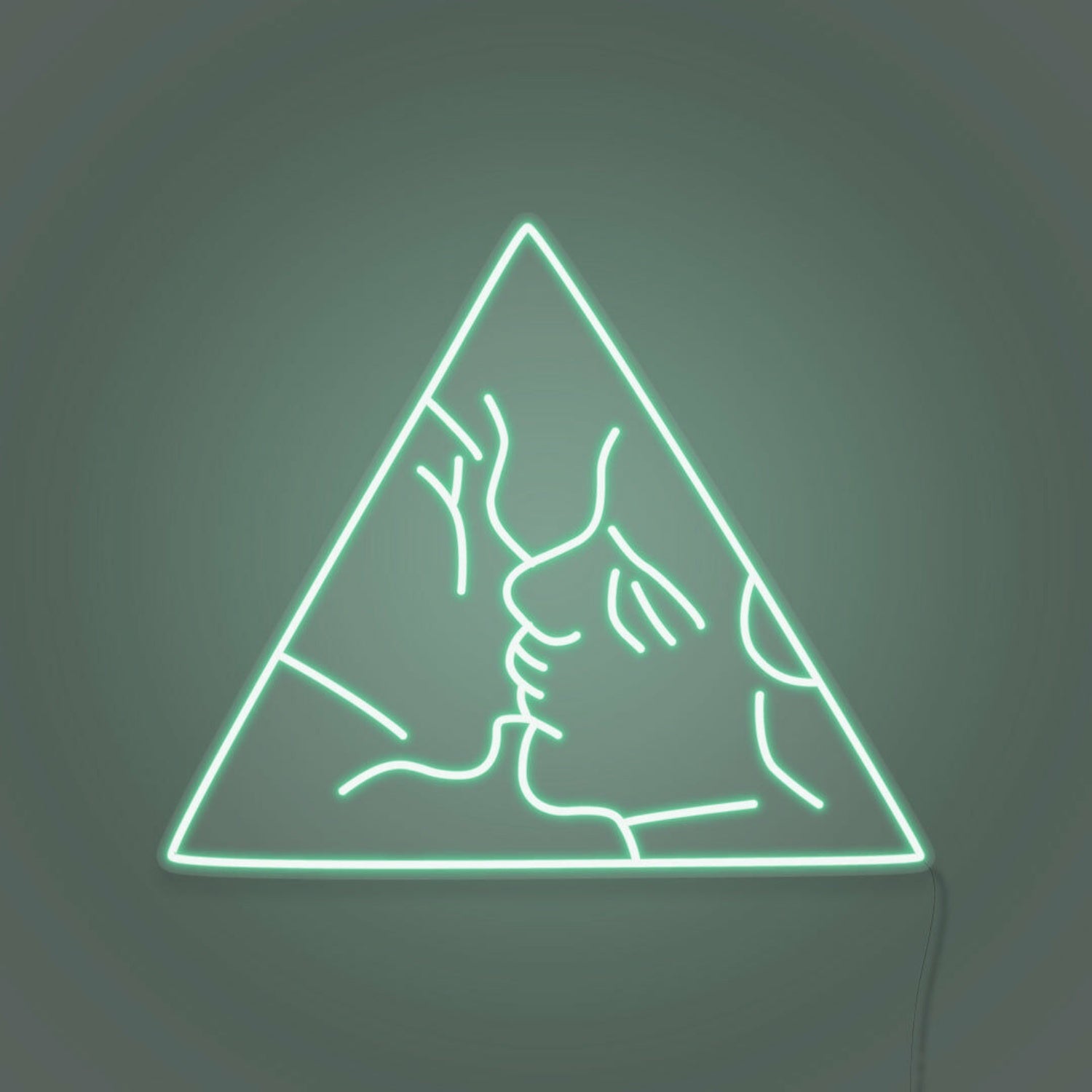 Couple Kissing Aesthetic Led Light Sign | Shineneon