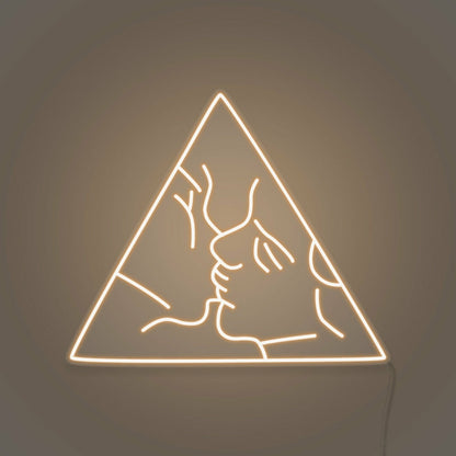 Couple Kissing Aesthetic Led Light Sign | Shineneon