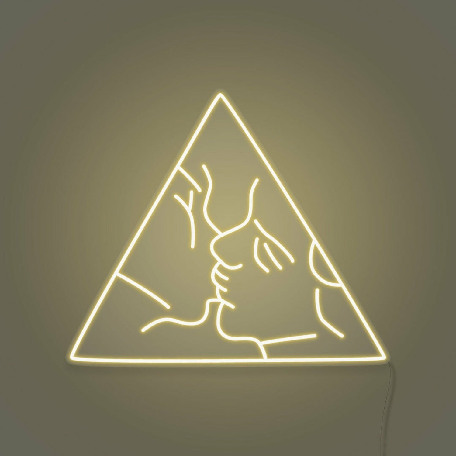 Couple Kissing Aesthetic Led Light Sign | Shineneon