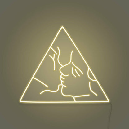Couple Kissing Aesthetic Led Light Sign | Shineneon