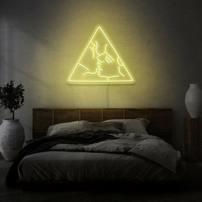 Couple Kissing Aesthetic Led Light Sign | Shineneon
