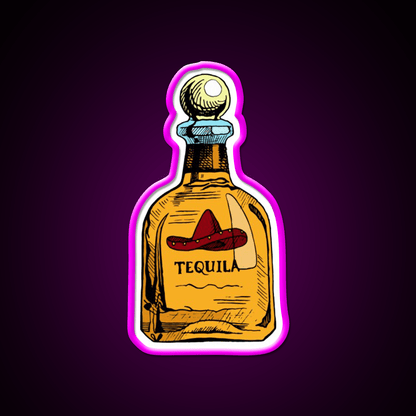 Couple Tequila And Lime Party Drink Tequila Led Neon Sign Rgb Color - Shineneon