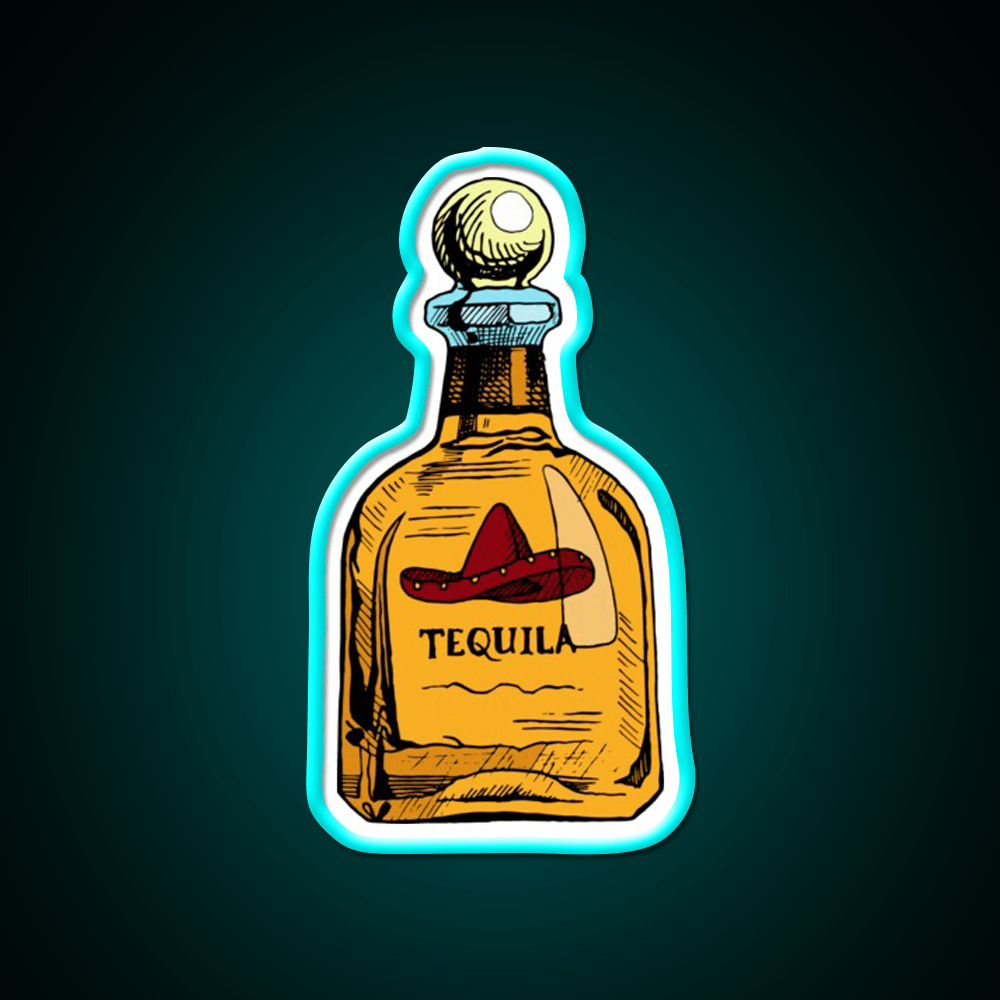 Couple Tequila And Lime Party Drink Tequila Led Neon Sign Rgb Color - Shineneon