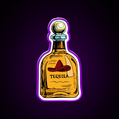 Couple Tequila And Lime Party Drink Tequila Led Neon Sign Rgb Color - Shineneon