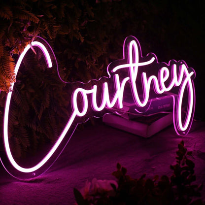 Courtney Pink Led Neon Sign - Shineneon