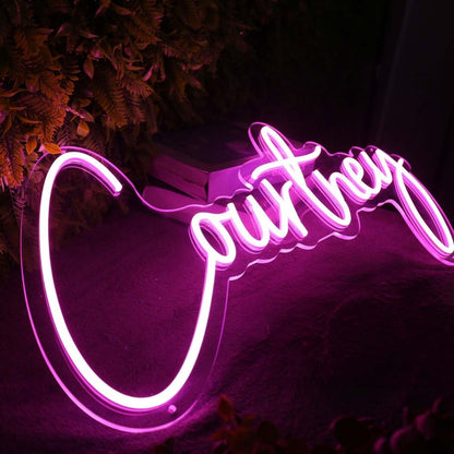 Courtney Pink Led Neon Sign - Shineneon