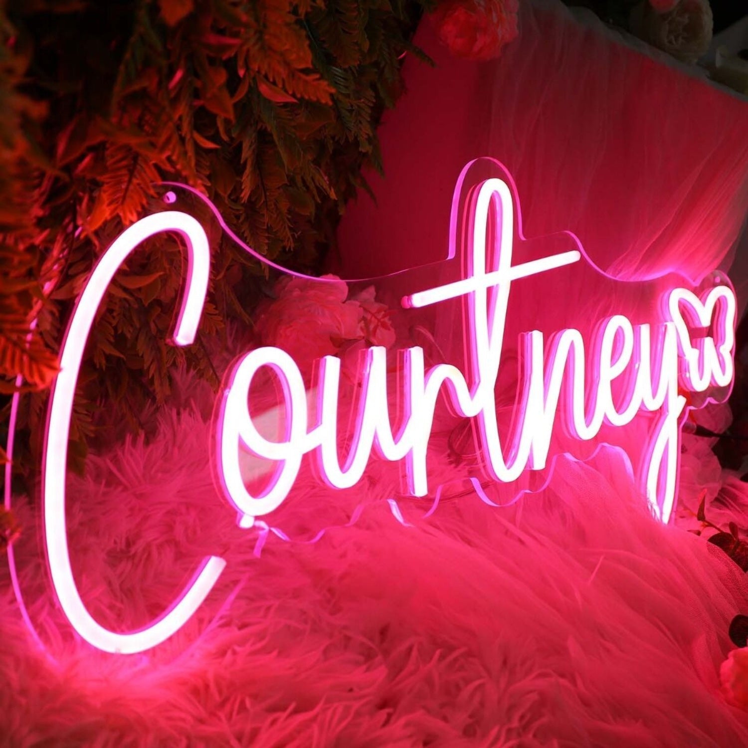 Courtney Red Led Neon Sign - Shineneon