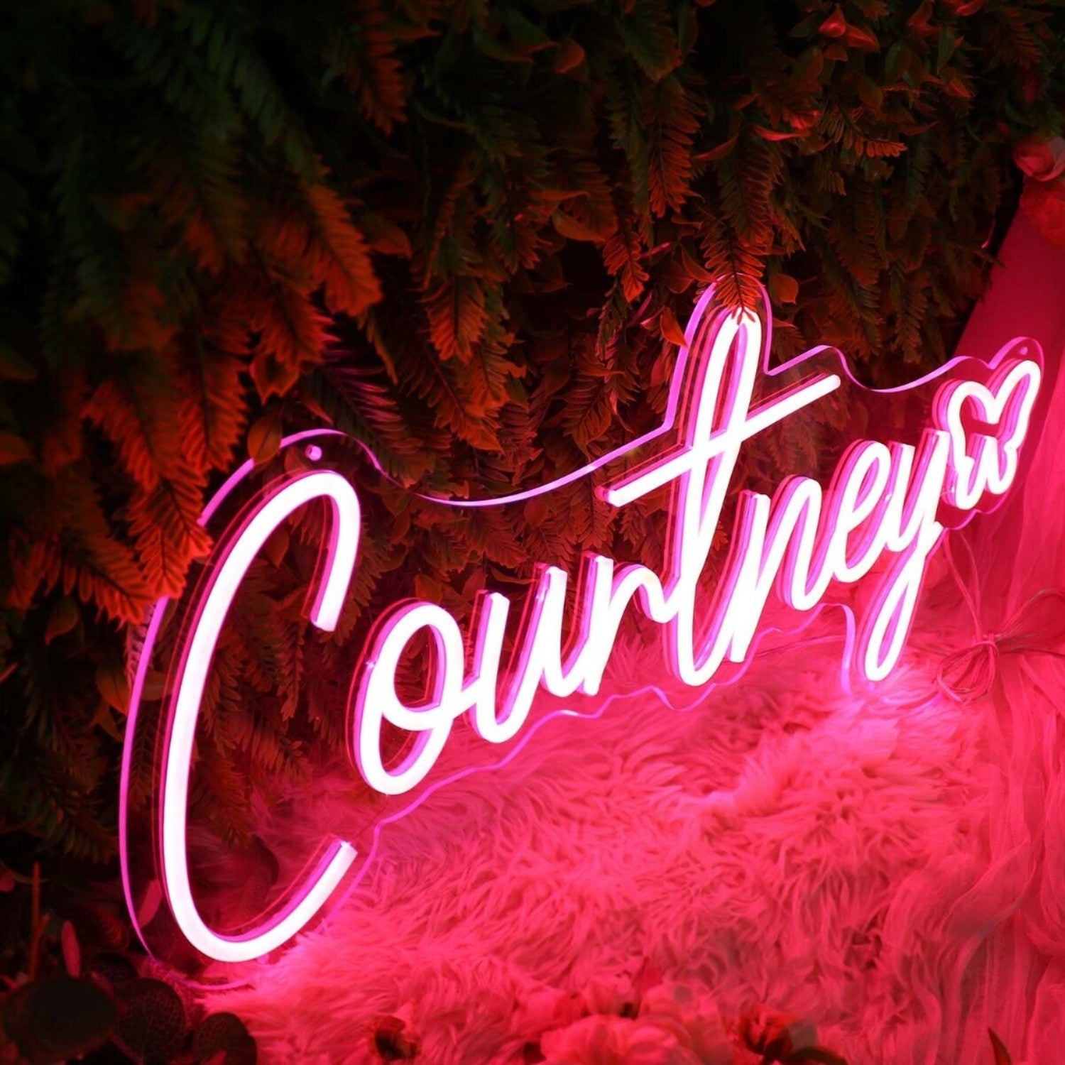 Courtney Red Led Neon Sign - Shineneon