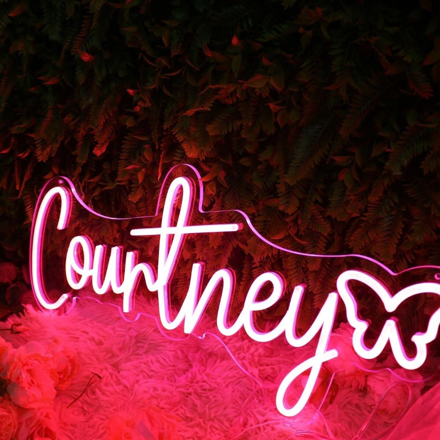 Courtney Red Led Neon Sign - Shineneon