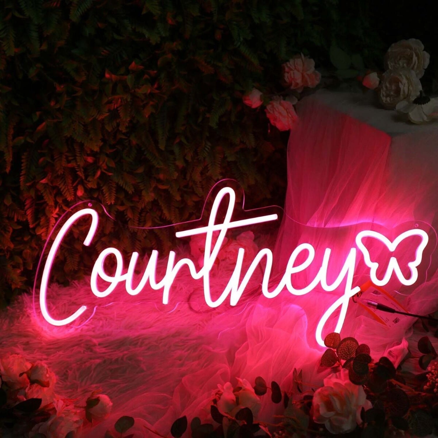 Courtney Red Led Neon Sign - Shineneon
