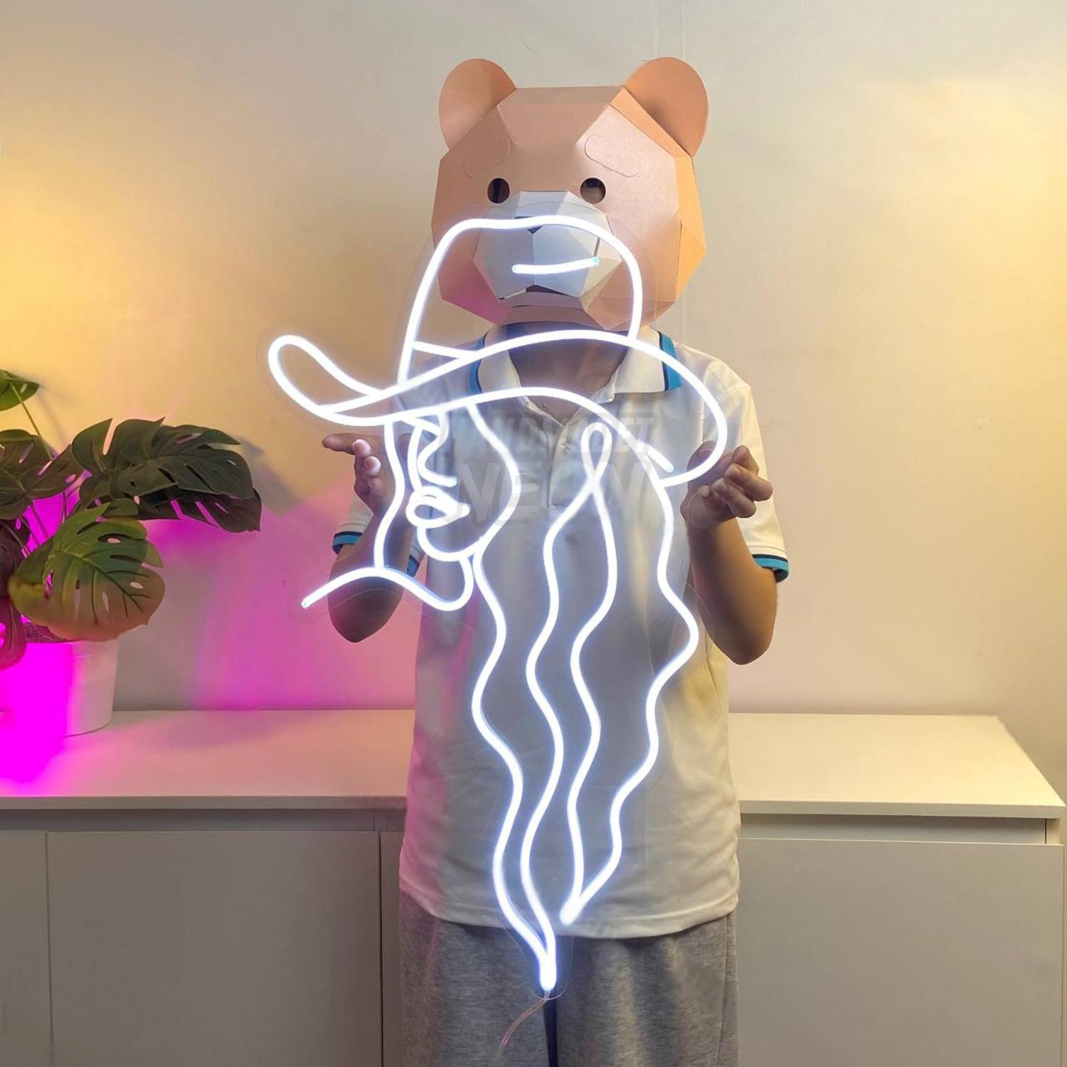 Cow Girl Led Neon Sign Vintage Led Neon Sign | Shineneon