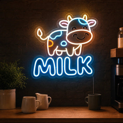 Cow Milk LED Neon Sign - Shineneon