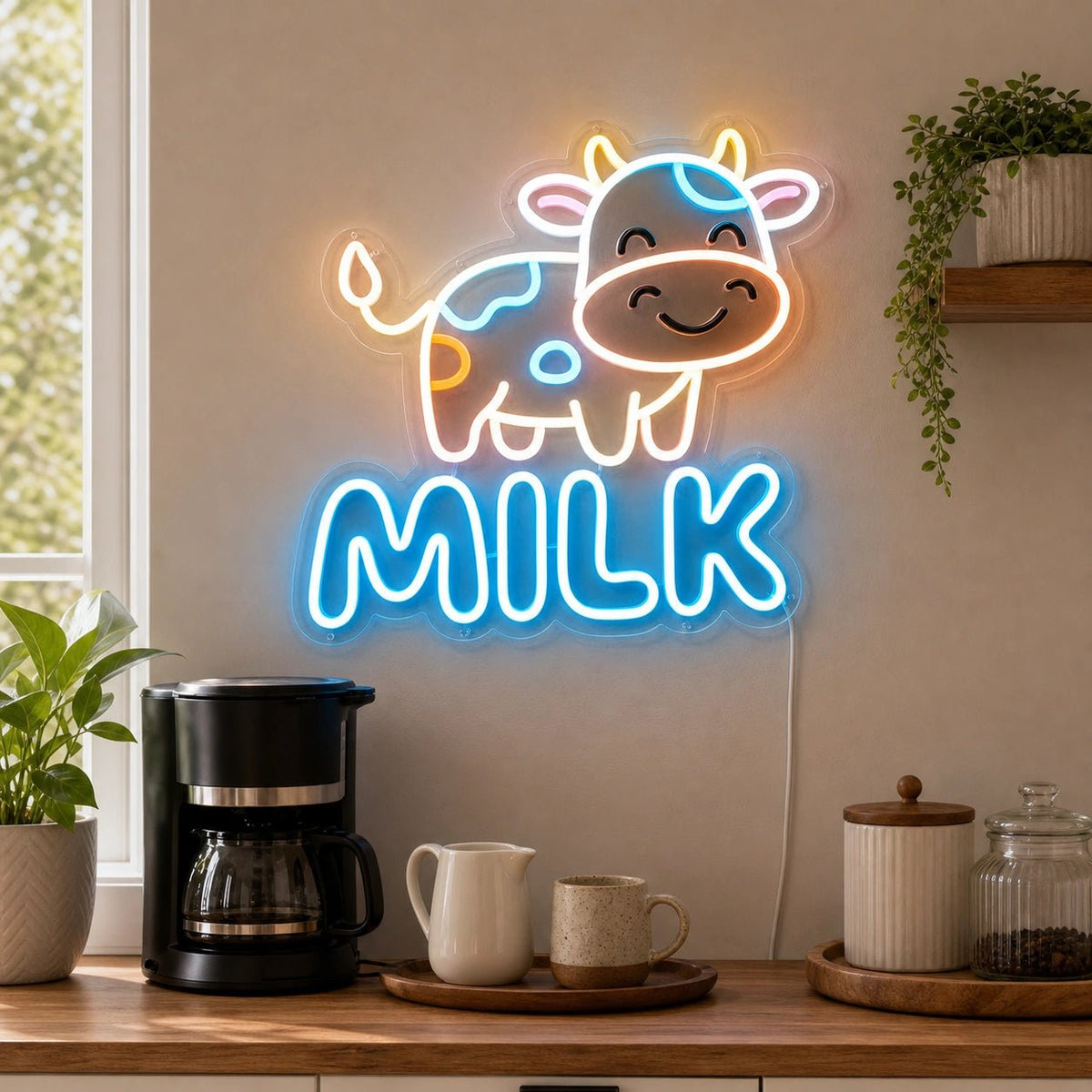 Cow Milk LED Neon Sign - Shineneon