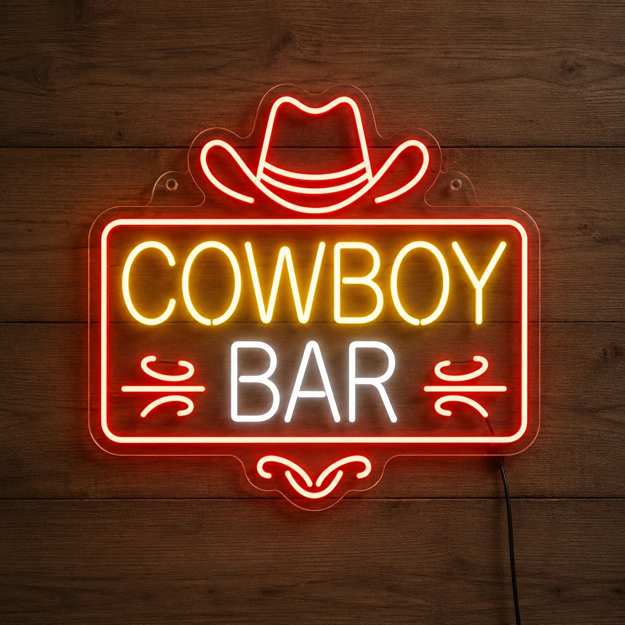 Cowboy Bar Neon Sign LED Neon Sign main product image