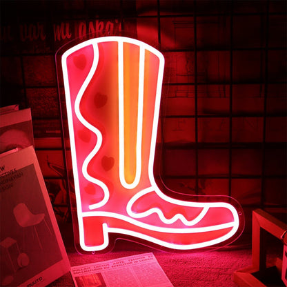 Cowboy Boost Led Neon Sign For Western And Rustic Decor - Shineneon