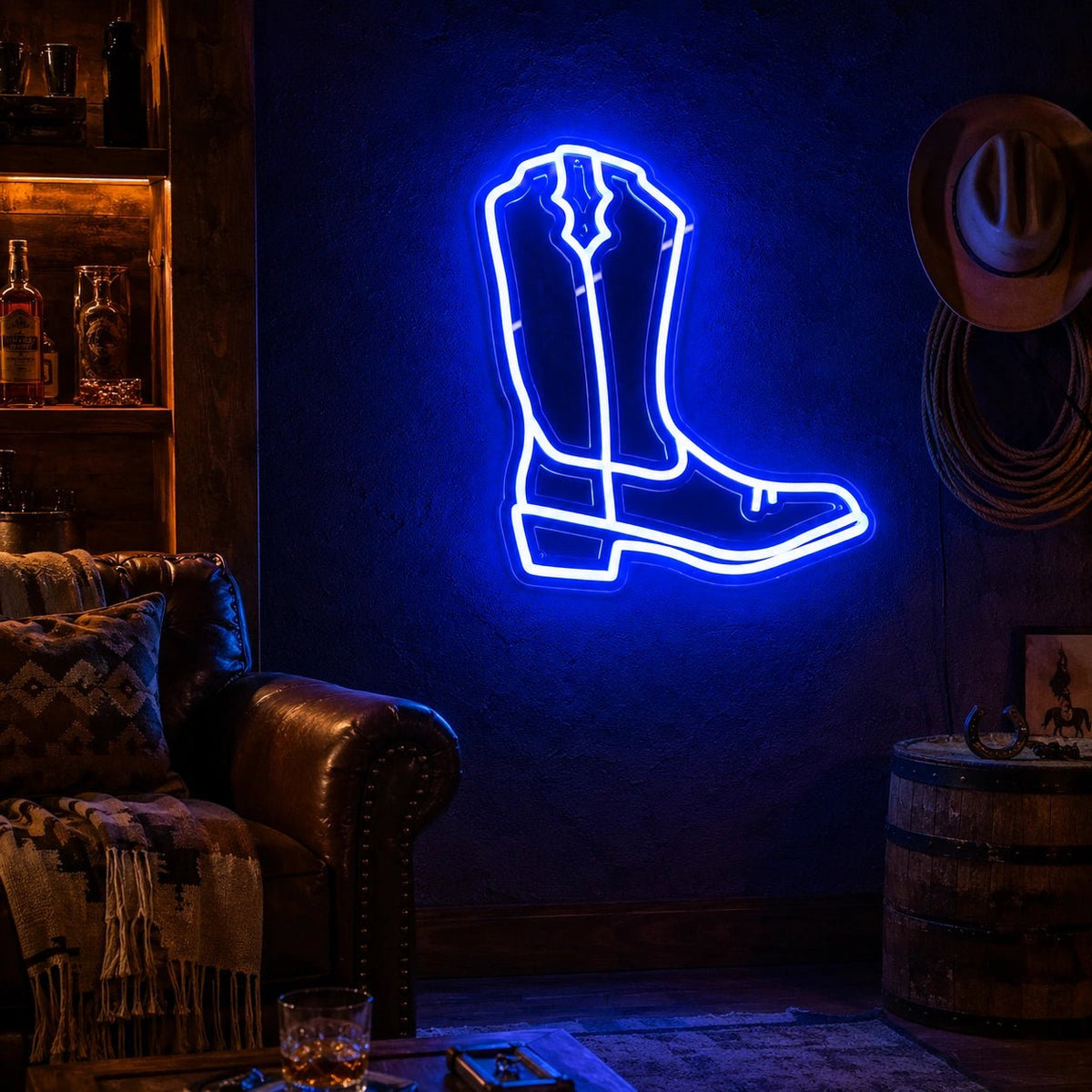 Cowboy Boot LED Neon Sign - Shineneon