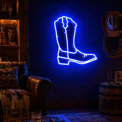 Cowboy Boot LED Neon Sign - Shineneon