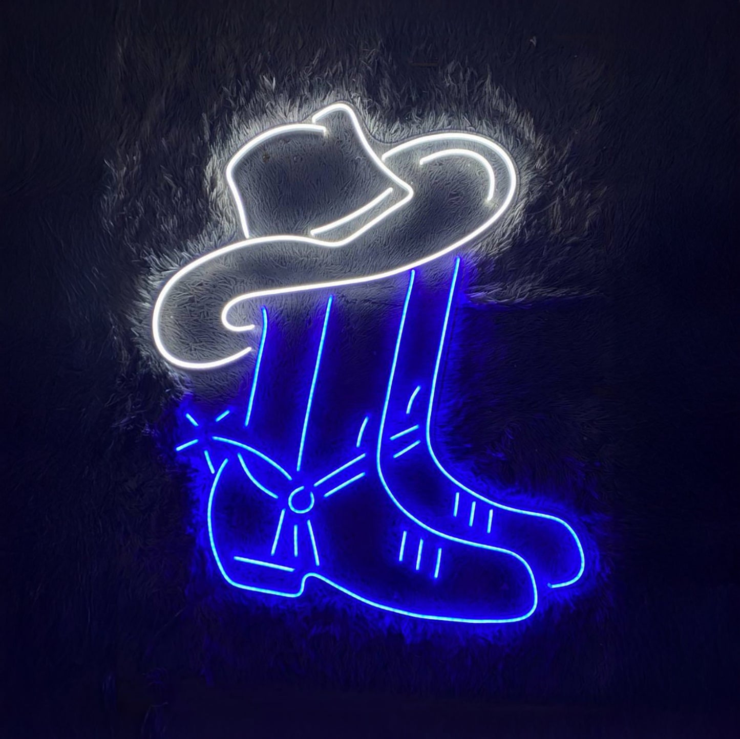 Cowboy Boots Led Sign