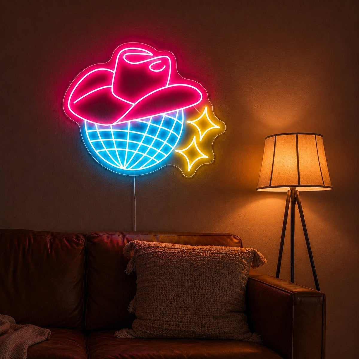 Cowboy Disco LED Neon Sign - Shineneon