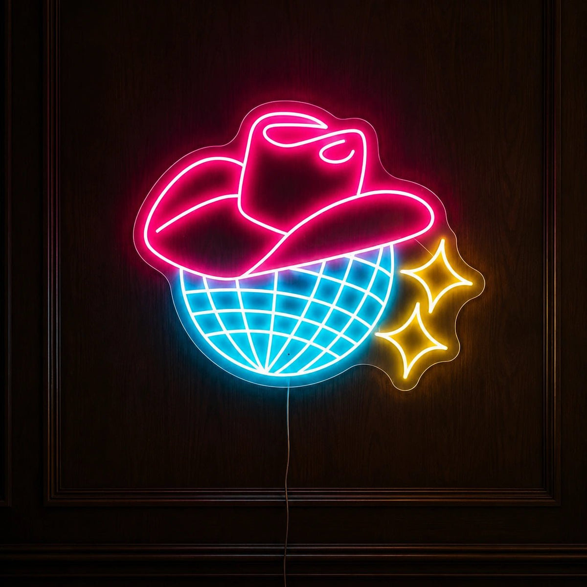 Cowboy Disco LED Neon Sign - Shineneon