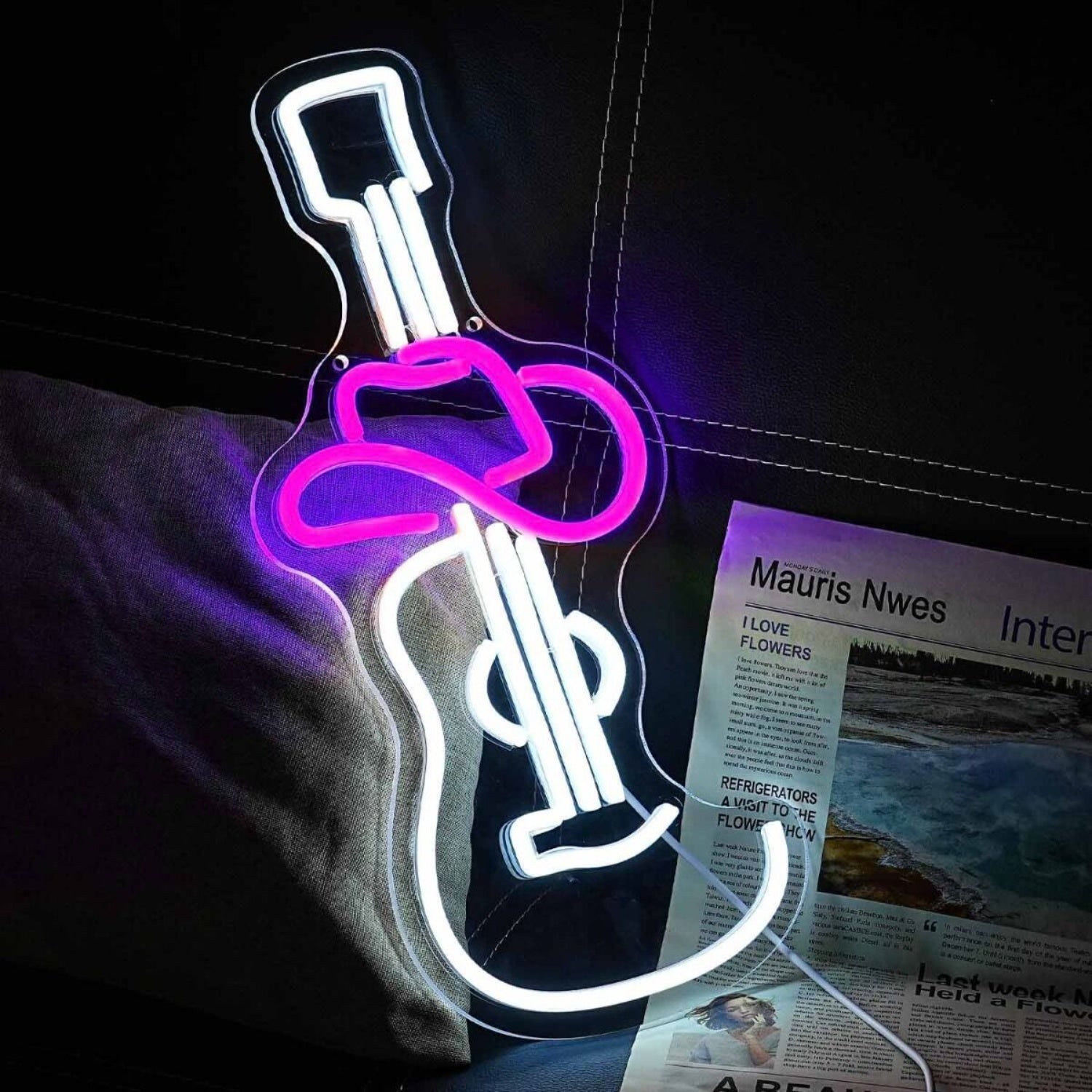 Cowboy Guitar Music Neon Sign | Shineneon