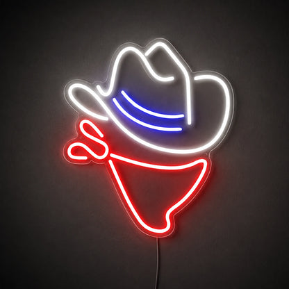 Cowboy Hat Bar Neon Sign LED Neon Sign main product image