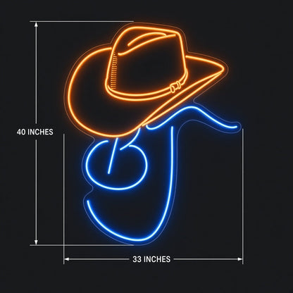 Cowboy Hat Custom LED Neon Sign - Shineneon