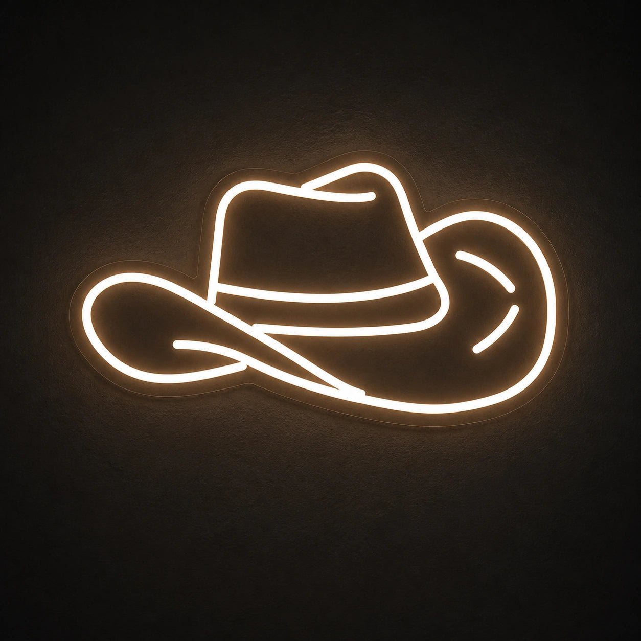 Cowboy Hat Dads Wall Art Vintage LED Neon Sign - Shineneon