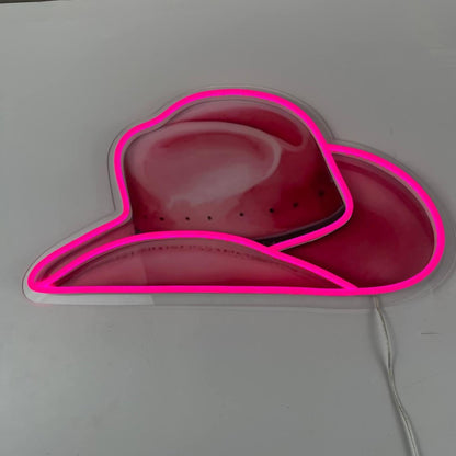 Cowboy Hat Decal Printed Neon Light for Wall Decoration | Shineneon